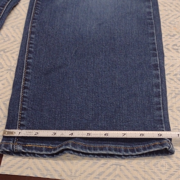 Levi's Women's  Dark Blue High-Rise Wide Leg Jeans,Western,Festival. - Picture 13 of 15